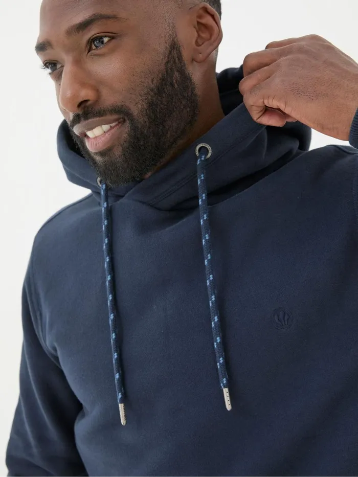 Fat Face Sweatshirts and Hoodies Brooke Navy Blue Overhead Hoodie 8211 Men