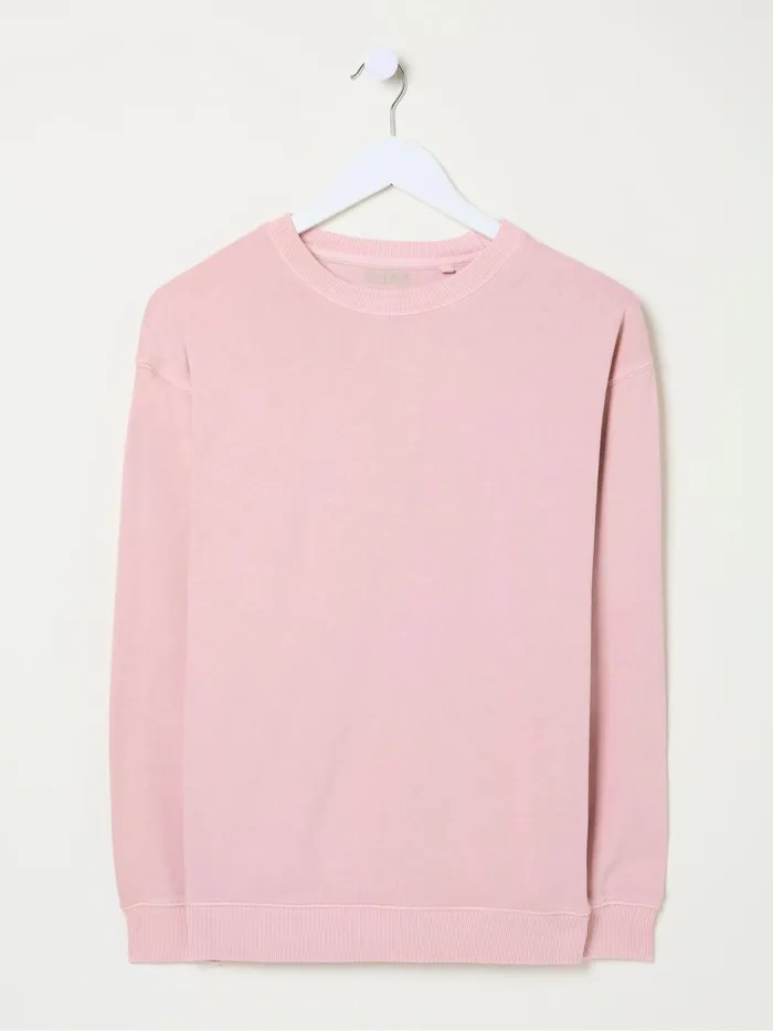 Fat Face Sweatshirts and Hoodies Georgia Pink Crew Sweatshirt 8211 Women