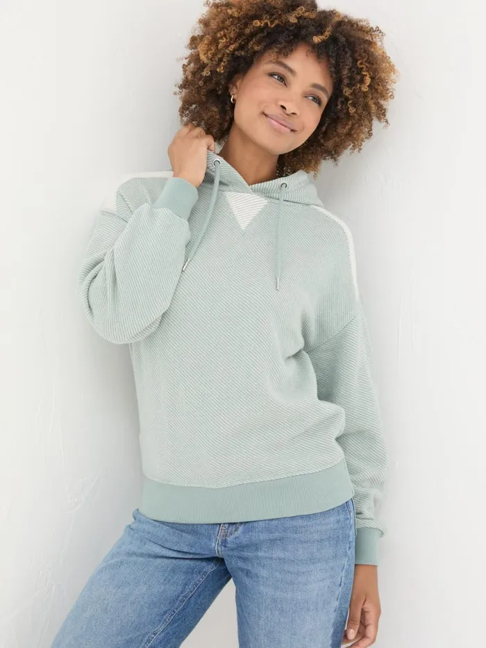 Fat Face Sweatshirts and Hoodies Tori Green Haze Lounge Hoodie 8211 Women