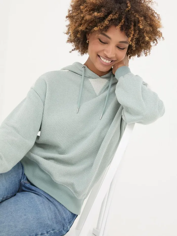 Fat Face Sweatshirts and Hoodies Tori Green Haze Lounge Hoodie 8211 Women Fat Face Sweatshirts and Hoodies Tori Green Haze Lounge Hoodie 8211 Women