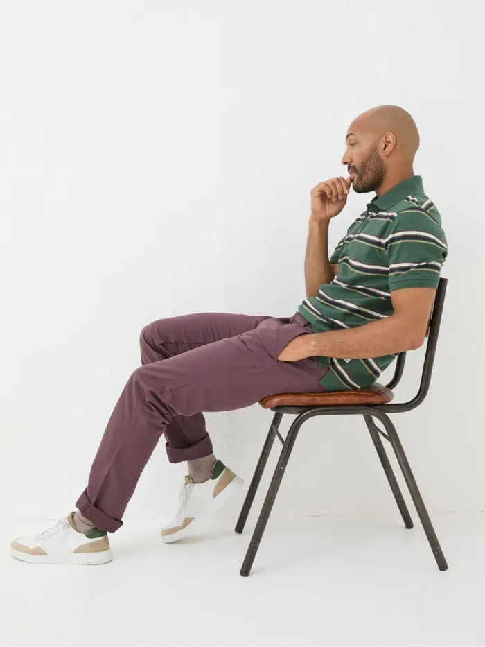 Fat Face Trousers and Chinos Purple Plum Modern Coastal Chinos 8211 Men