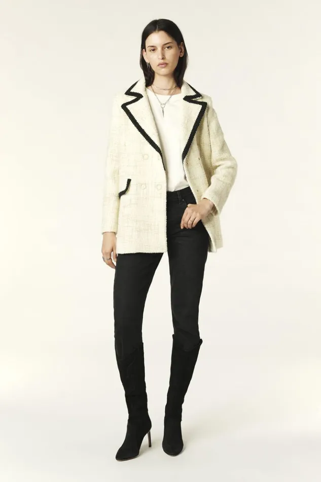 FiaraLong Coat Clothing Baandsh Jackets and Coats