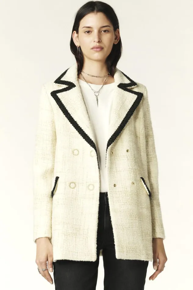 FiaraLong Coat Clothing Baandsh Jackets and Coats