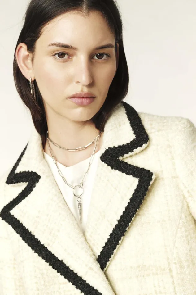 FiaraLong Coat Clothing Baandsh Jackets and Coats