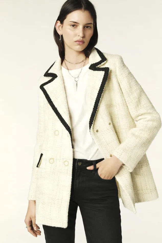 FiaraLong Coat Clothing Baandsh Jackets and Coats