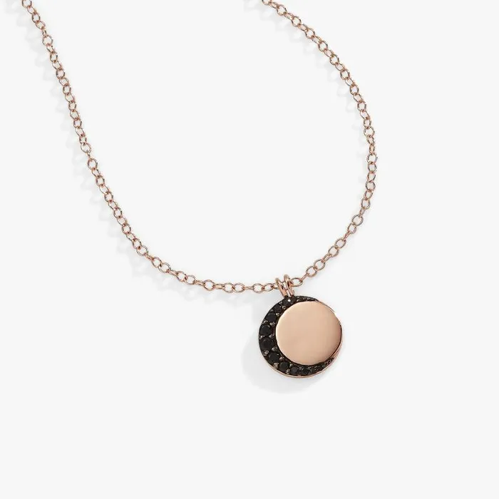Fine Jewelry Women Alex And Ani Crescent Moon Pendant Necklace Sterling Silver