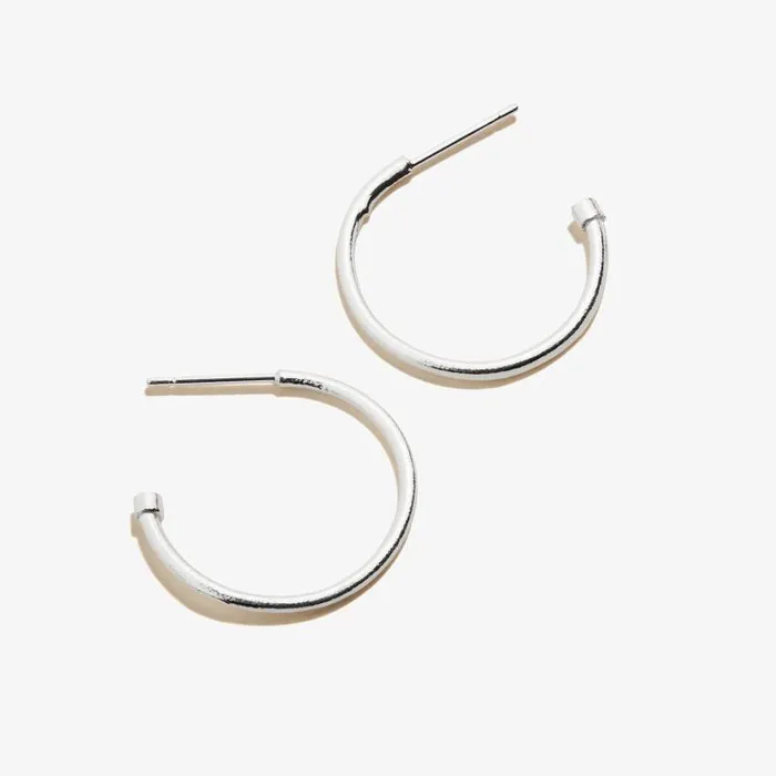 Fine Jewelry Women Alex And Ani Medium Hoop Earrings 14kt Rose Gold Over Sterling Silver Fine Jewelry Women Alex And Ani Medium Hoop Earrings 14kt Rose Gold Over Sterling Silver