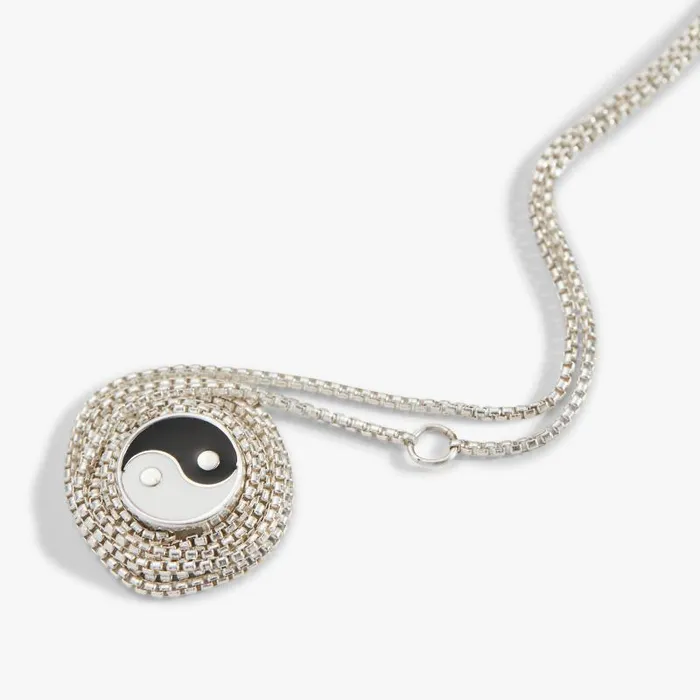 Fine Jewelry Women Alex And Ani Yin Yang Charm Necklace Sterling Silver