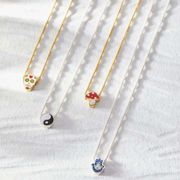 Fine Jewelry Women Alex And Ani Yin Yang Charm Necklace Sterling Silver