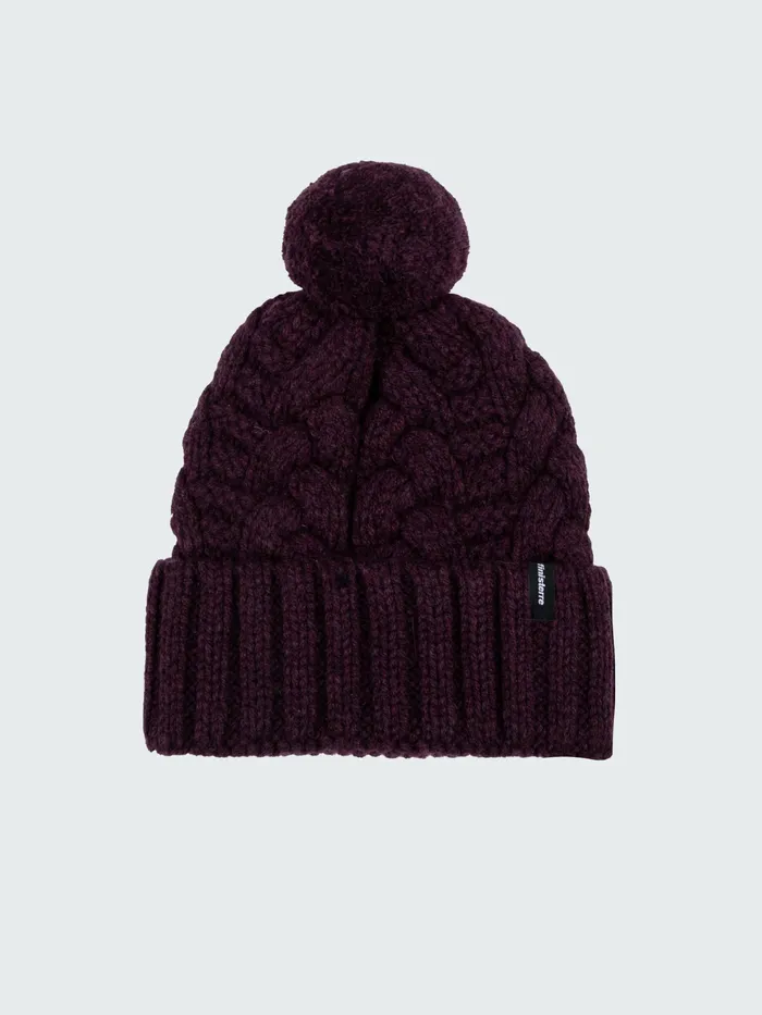 Finisterre Hats and Beanies MenWomen Esam Beanie Black Cherry