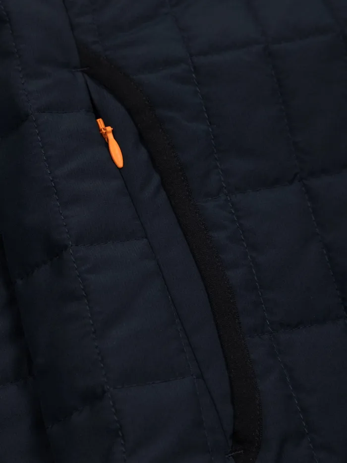 Finisterre Jackets and Coats Men Firecrest Hooded Jacket Black