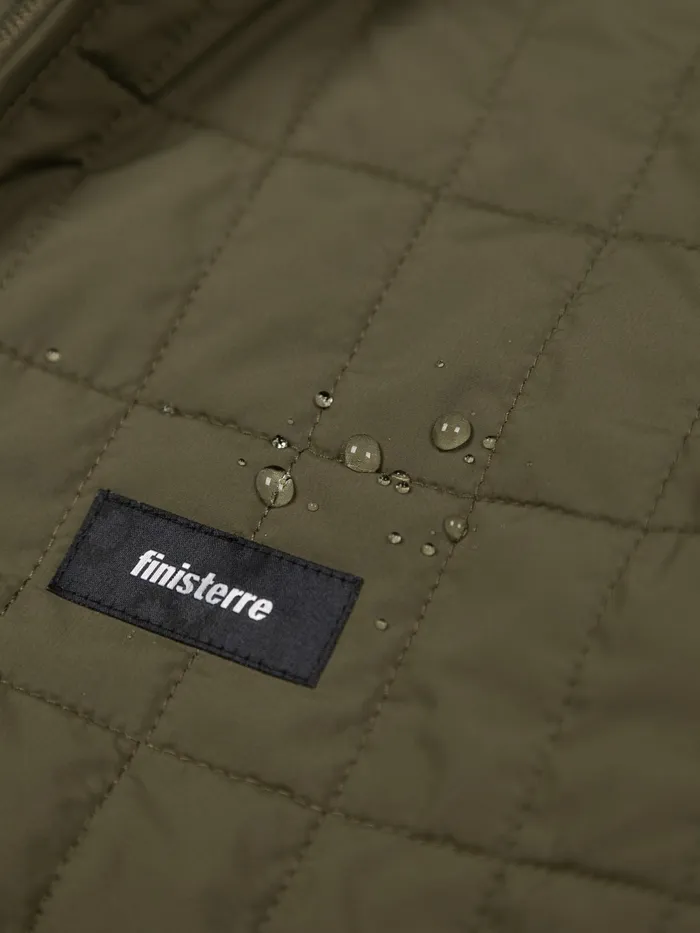 Finisterre Jackets and Coats Men Firecrest Insulated Vest Olive