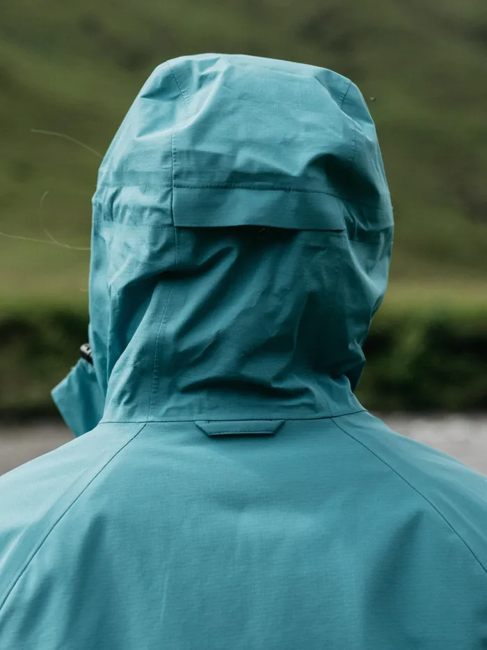 Finisterre Jackets and Coats Women Skybird Waterproof Jacket Ocean Storm