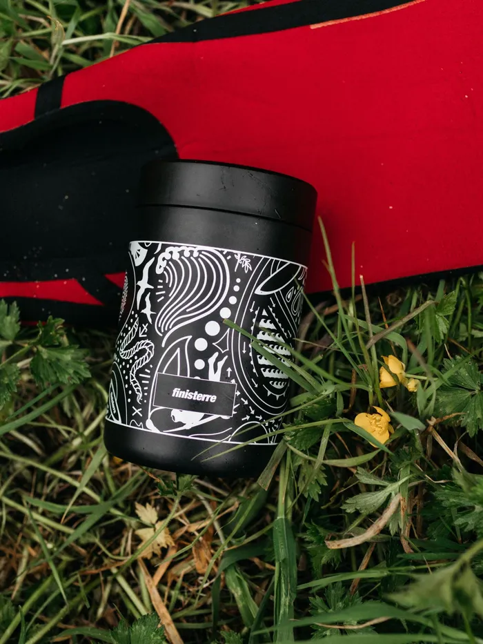 Finisterre Outdoor Accessories MenWomen MiiR Food Flask 24oz Black Paisley