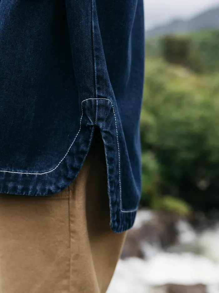 Finisterre Tops and TShirts Women Gwavas Denim Overshirt Denim