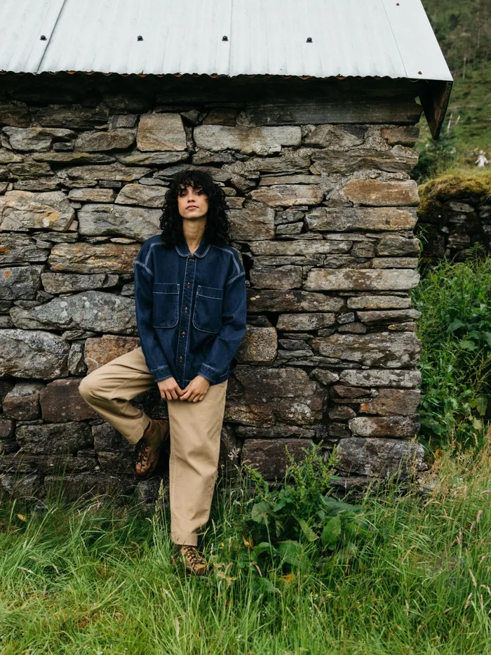Finisterre Tops and TShirts Women Gwavas Denim Overshirt Denim