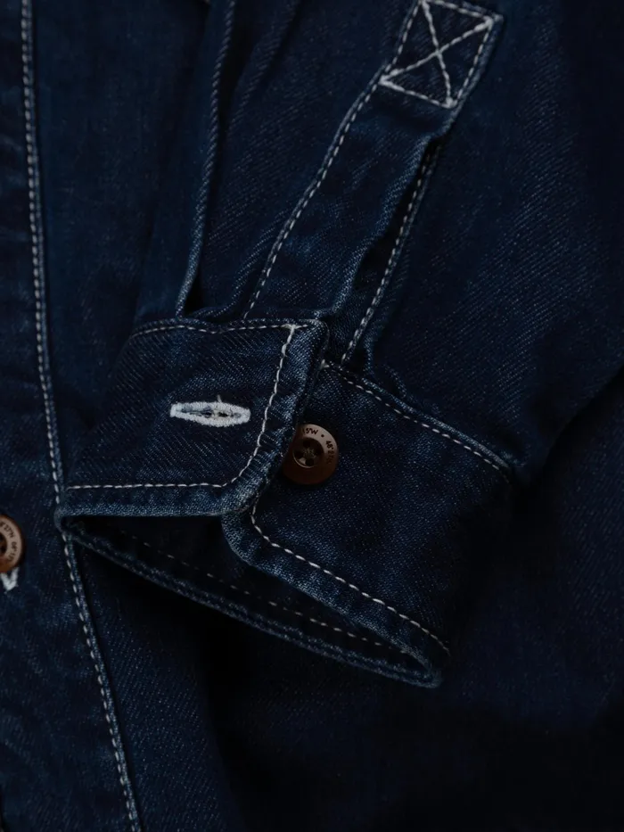 Finisterre Tops and TShirts Women Gwavas Denim Overshirt Denim