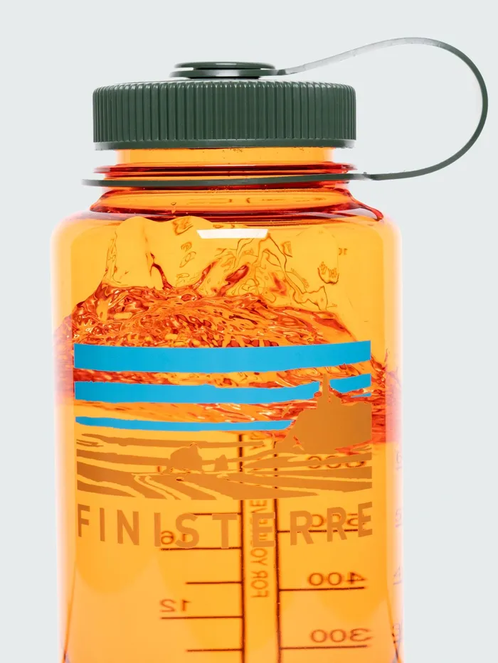 Finisterre Water Bottles MenWomen Nalgene Sustain 1L Wide Mouth Bottle Harvest Gold