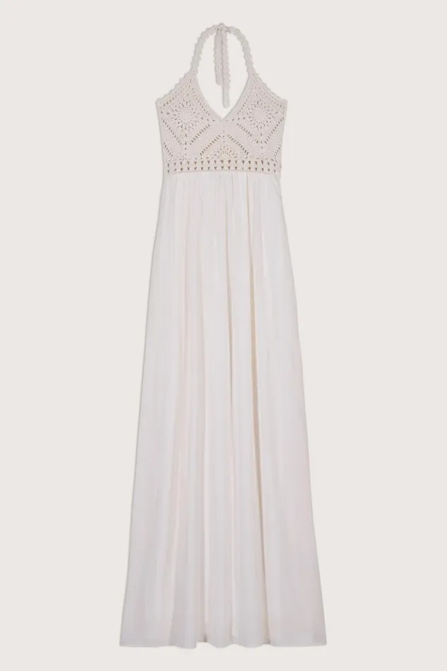 FirenzaCrochet Dress Clothing Baandsh Dresses