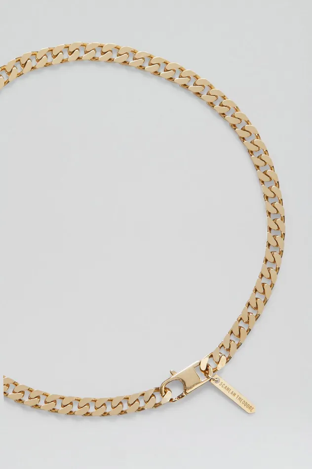 FLAT CHAIN CHOKER LIGHTGOLD Women Jewelry Scanlan Theodore