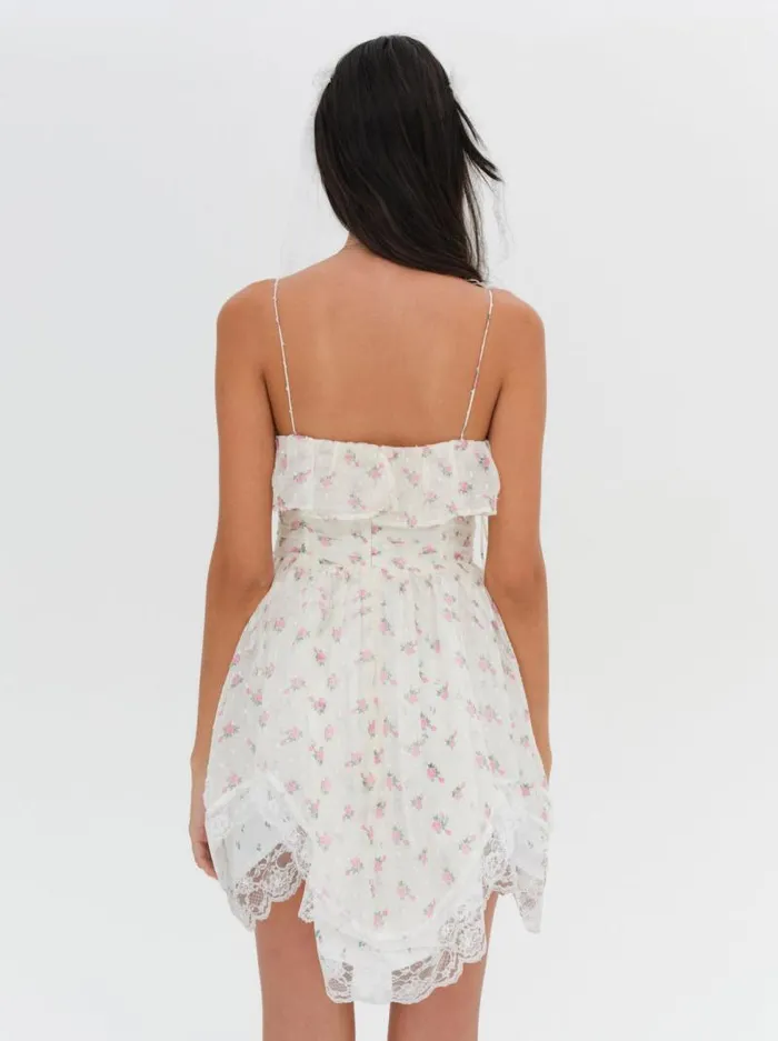 For Love and Lemons Dresses Amelia Mini Dress White 8211 Women