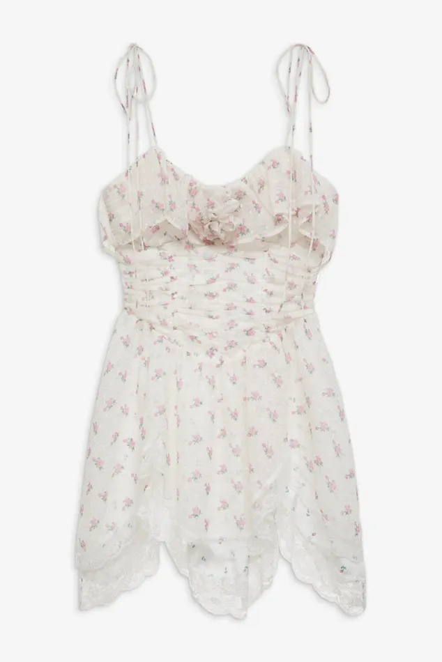 For Love and Lemons Dresses Amelia Mini Dress White 8211 Women