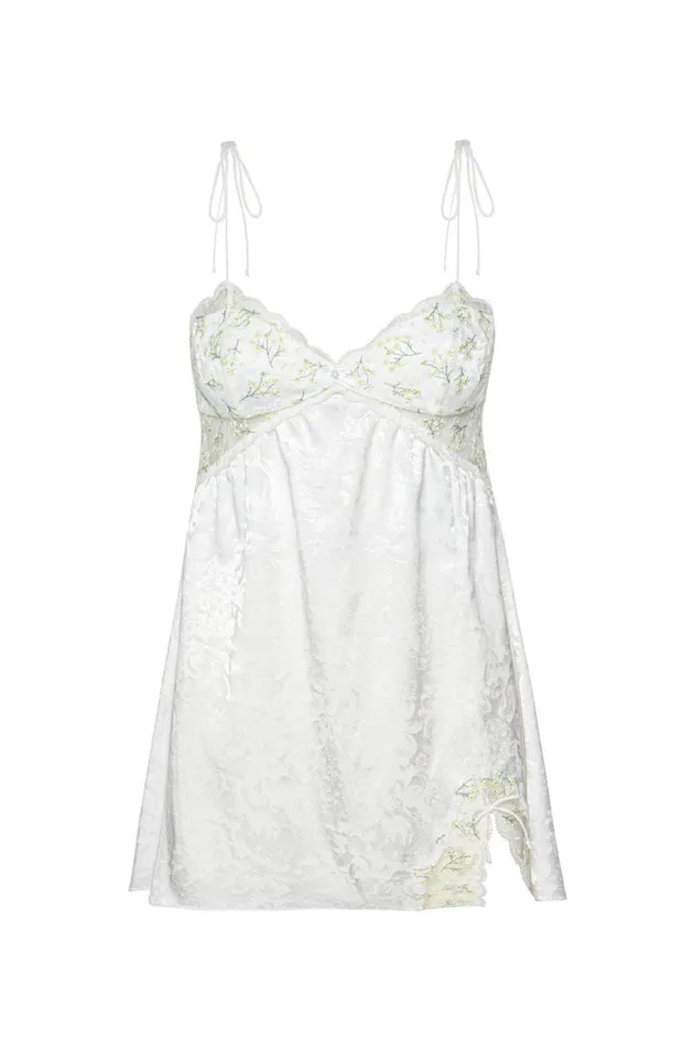 For Love and Lemons Dresses Baby039s Breath Slip Dress White 8211 Women
