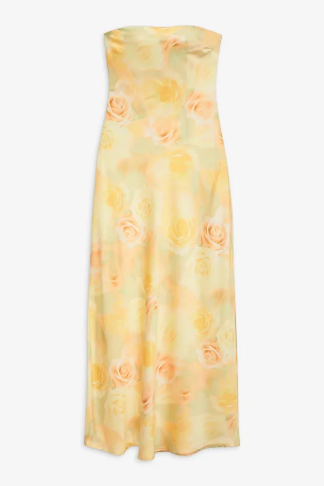 For Love and Lemons Dresses Carla Strapless Maxi Dress Yellow 8211 Women For Love and Lemons Dresses Carla Strapless Maxi Dress Yellow 8211 Women