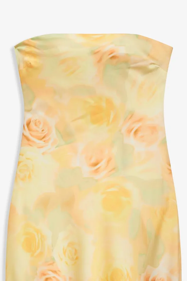 For Love and Lemons Dresses Carla Strapless Maxi Dress Yellow 8211 Women For Love and Lemons Dresses Carla Strapless Maxi Dress Yellow 8211 Women