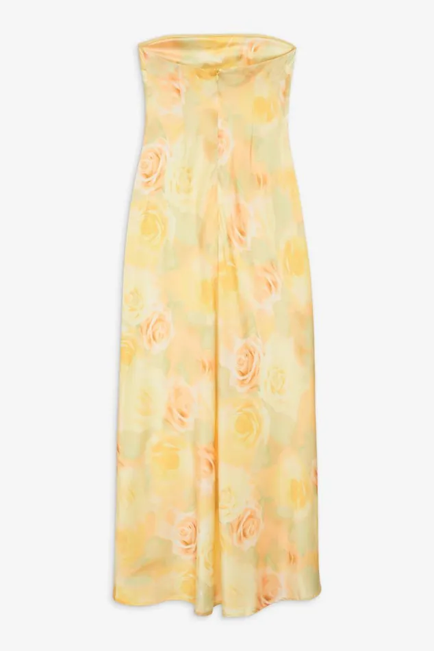 For Love and Lemons Dresses Carla Strapless Maxi Dress Yellow 8211 Women For Love and Lemons Dresses Carla Strapless Maxi Dress Yellow 8211 Women