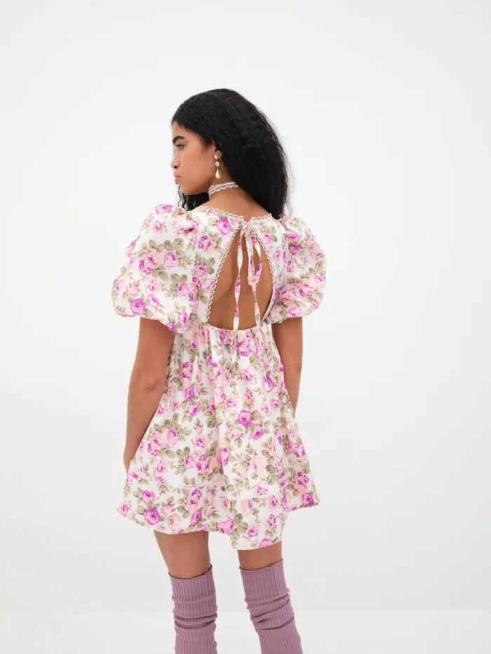 For Love and Lemons Dresses Milani Mini Dress White 8211 Women For Love and Lemons Dresses Milani Mini Dress White 8211 Women