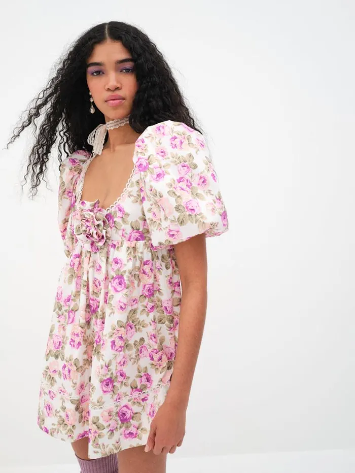For Love and Lemons Dresses Milani Mini Dress White 8211 Women For Love and Lemons Dresses Milani Mini Dress White 8211 Women