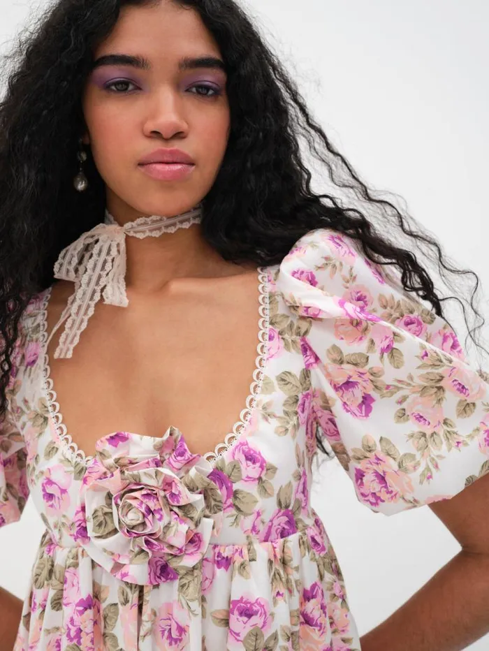 For Love and Lemons Dresses Milani Mini Dress White 8211 Women For Love and Lemons Dresses Milani Mini Dress White 8211 Women