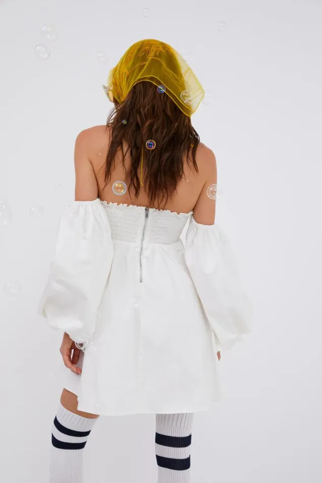 For Love and Lemons Dresses Saint Lucia Mini Dress White 8211 Women