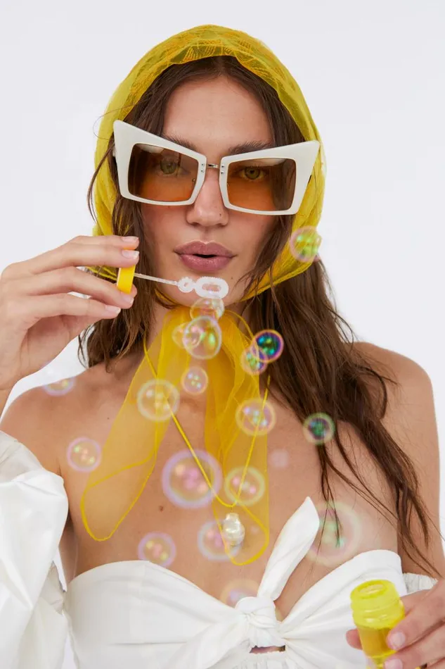 For Love and Lemons Dresses Saint Lucia Mini Dress White 8211 Women