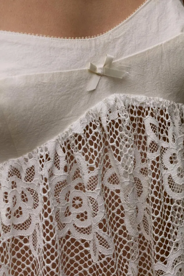 For Love and Lemons Dresses Sonnet Lace Babydoll Set White 8211 Women For Love and Lemons Dresses Sonnet Lace Babydoll Set White 8211 Women