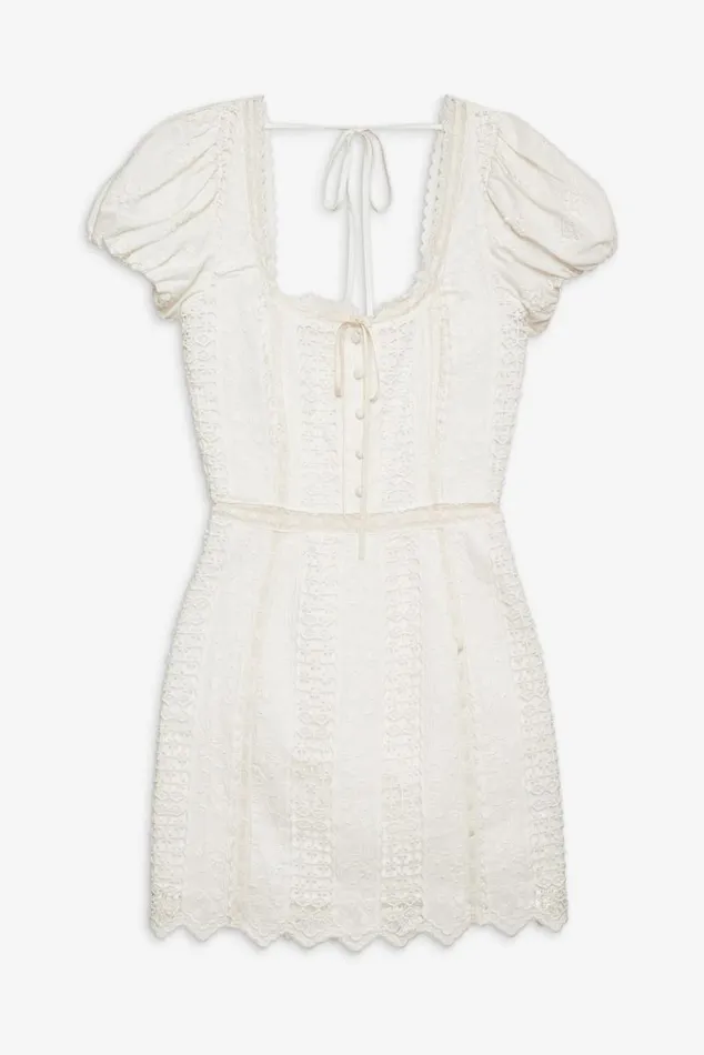 For Love and Lemons Dresses Tracy Mini Dress White 8211 Women