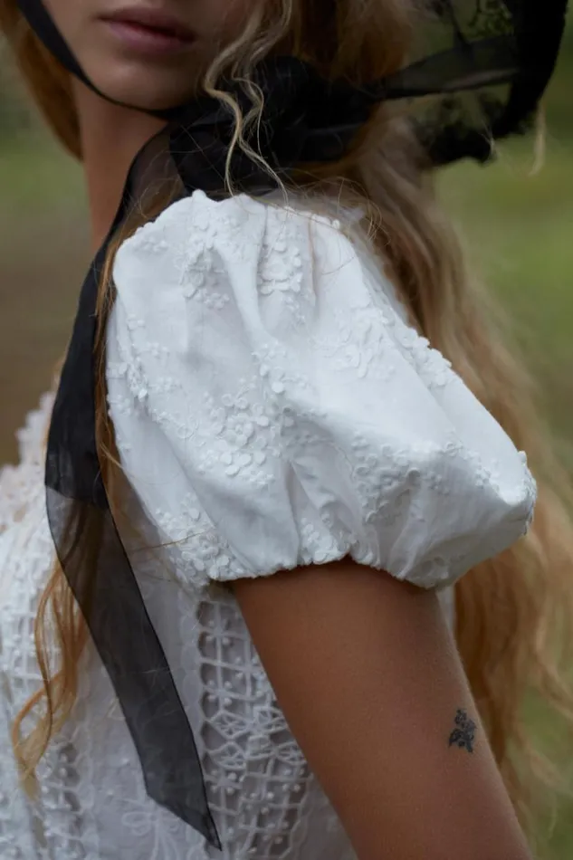 For Love and Lemons Dresses Tracy Mini Dress White 8211 Women