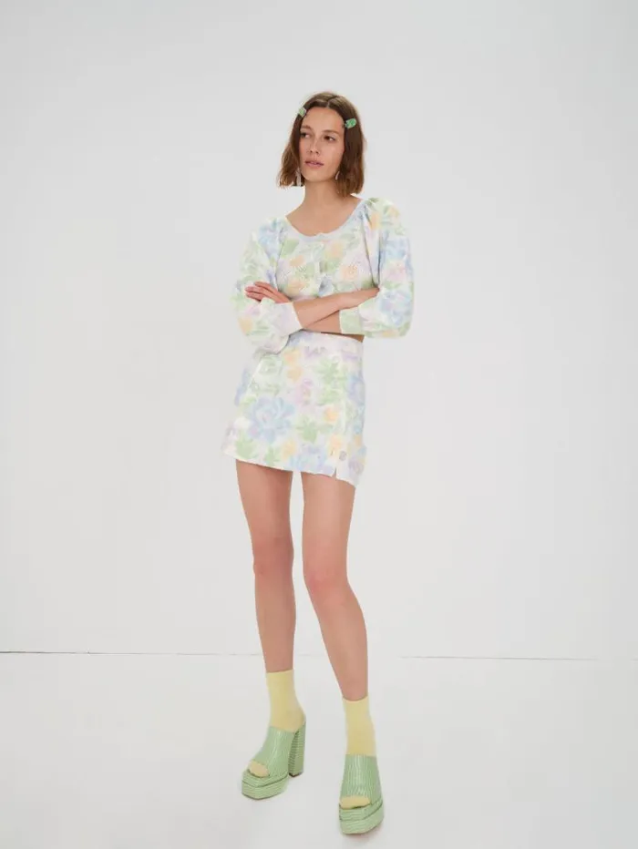 For Love and Lemons Knitwear Merrick Cardigan Multi 8211 Women