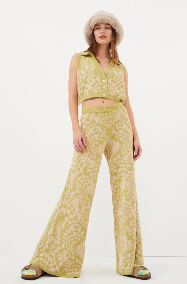 For Love and Lemons Knitwear Simone Pant Green 8211 Women