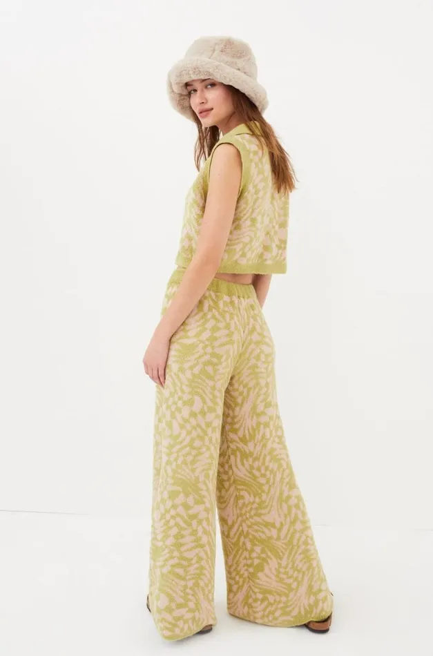 For Love and Lemons Knitwear Simone Pant Green 8211 Women