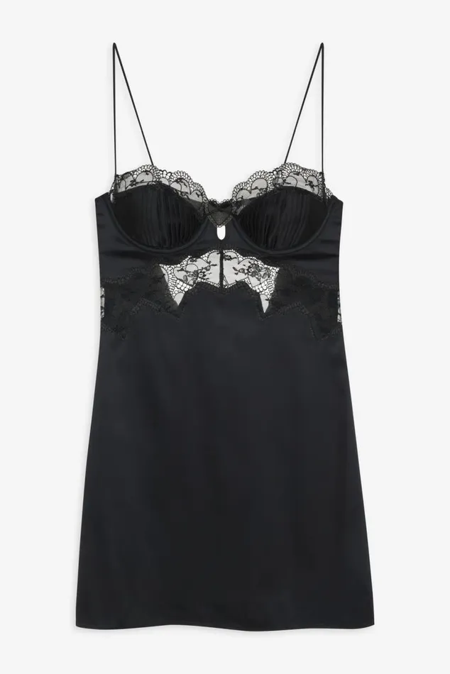 For Love and Lemons Lingerie Brie Slip Dress Black 8211 Women For Love and Lemons Lingerie Brie Slip Dress Black 8211 Women