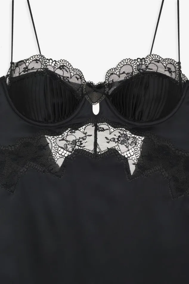 For Love and Lemons Lingerie Brie Slip Dress Black 8211 Women For Love and Lemons Lingerie Brie Slip Dress Black 8211 Women