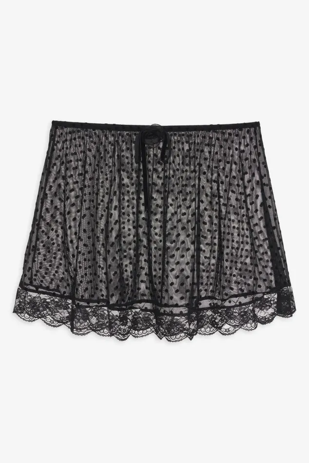 For Love and Lemons Lingerie Caprice Slip Skirt Black 8211 Women For Love and Lemons Lingerie Caprice Slip Skirt Black 8211 Women