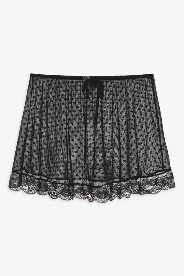 For Love and Lemons Lingerie Caprice Slip Skirt Black 8211 Women For Love and Lemons Lingerie Caprice Slip Skirt Black 8211 Women