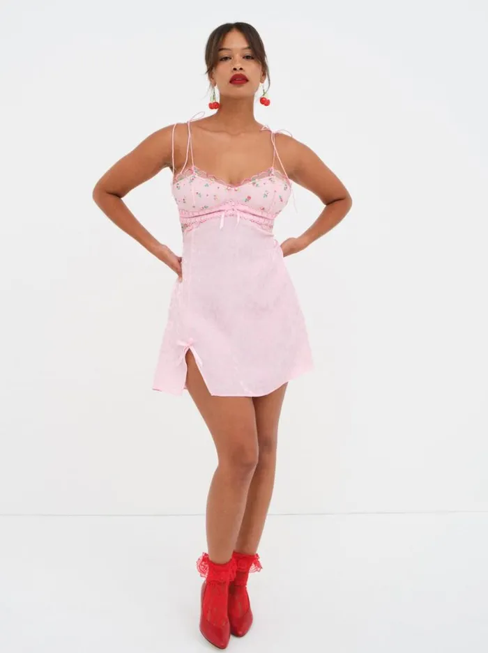 For Love and Lemons Lingerie Maisie Slip Dress Pink 8211 Women For Love and Lemons Lingerie Maisie Slip Dress Pink 8211 Women
