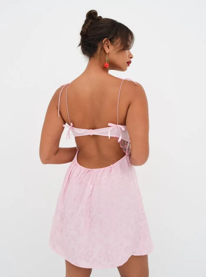 For Love and Lemons Lingerie Maisie Slip Dress Pink 8211 Women For Love and Lemons Lingerie Maisie Slip Dress Pink 8211 Women