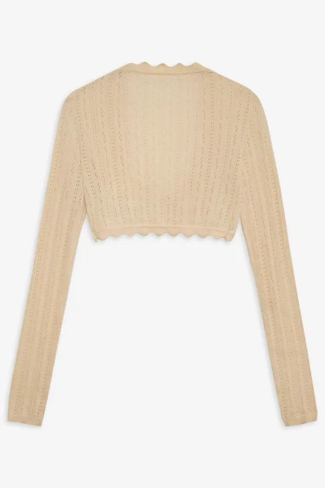 For Love and Lemons Lingerie Mydna Shrug Neutral 8211 Women