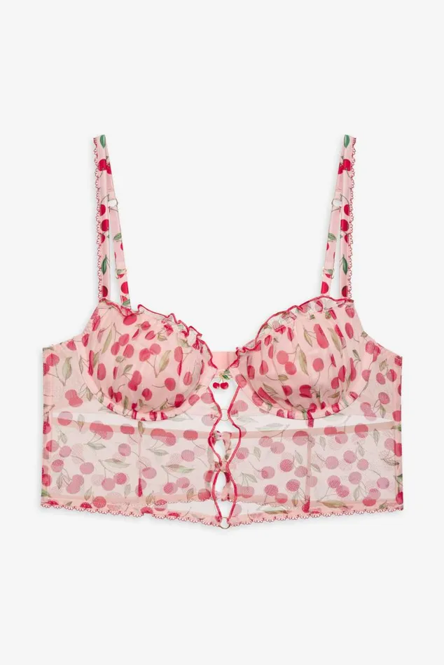 For Love and Lemons Lingerie Perrie Bustier Pink 8211 Women For Love and Lemons Lingerie Perrie Bustier Pink 8211 Women