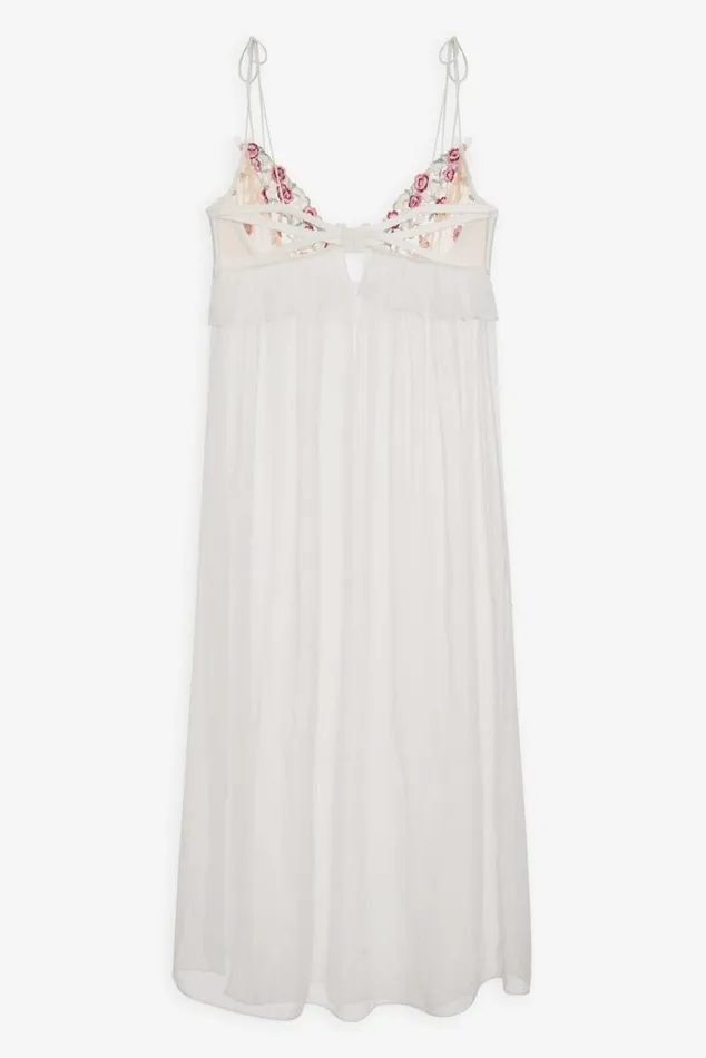 For Love and Lemons Lingerie Siena Midi Slip Dress White 8211 Women For Love and Lemons Lingerie Siena Midi Slip Dress White 8211 Women